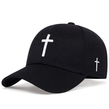 Simple Black Cotton Snapback Golf Hat for Men and Women