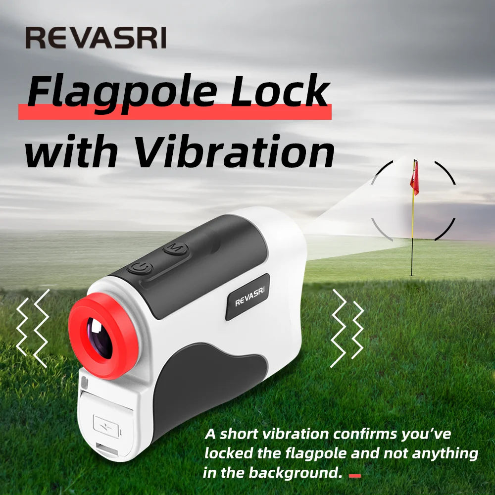 REVASRI 1000Yards Golf Rangefinder with Slope Switch