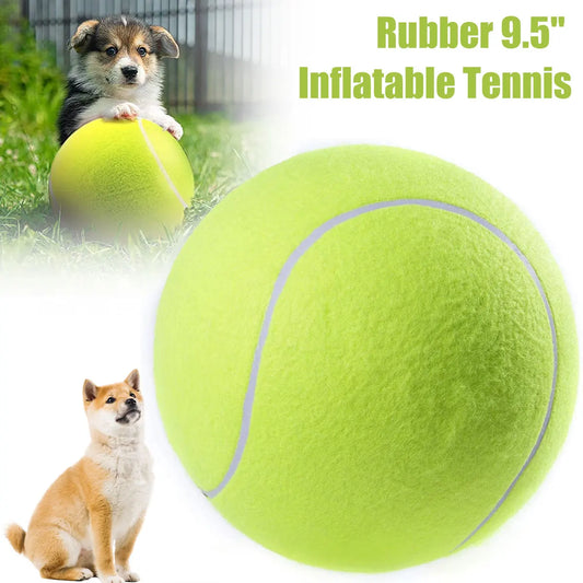 24 cm großer Riesentennisball für Hunde