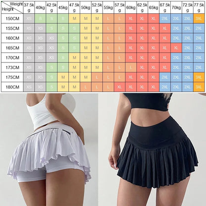 Jupe de sport à séchage rapide Cloud Hide pour femme