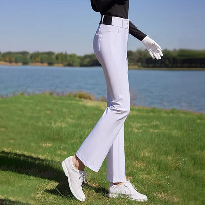 Pantalon de golf slim pour sports d'hiver pour femmes