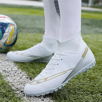 Chaussures de football pour hommes pour garçons - Crampons et baskets de football