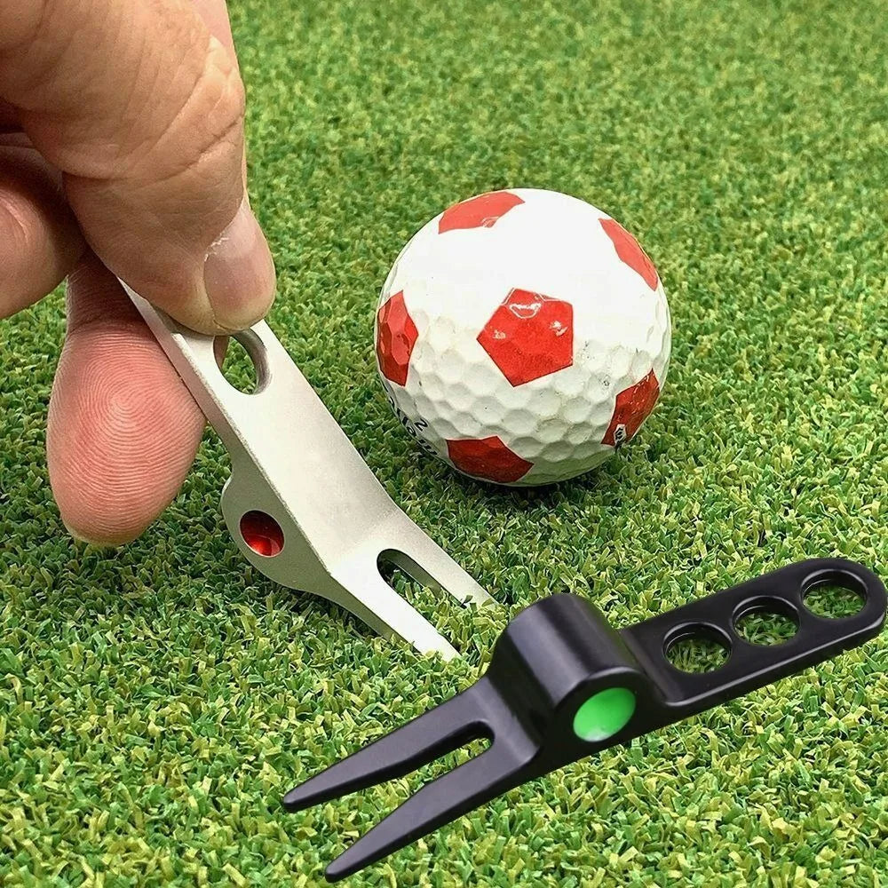 Outil de réparation de divot de golf pour putting green