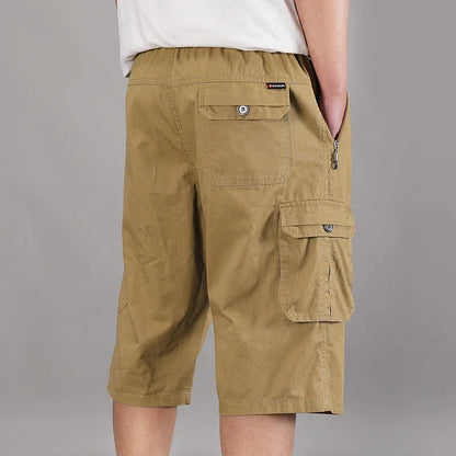 Business-Casual-Shorts für Herren aus reiner Baumwolle