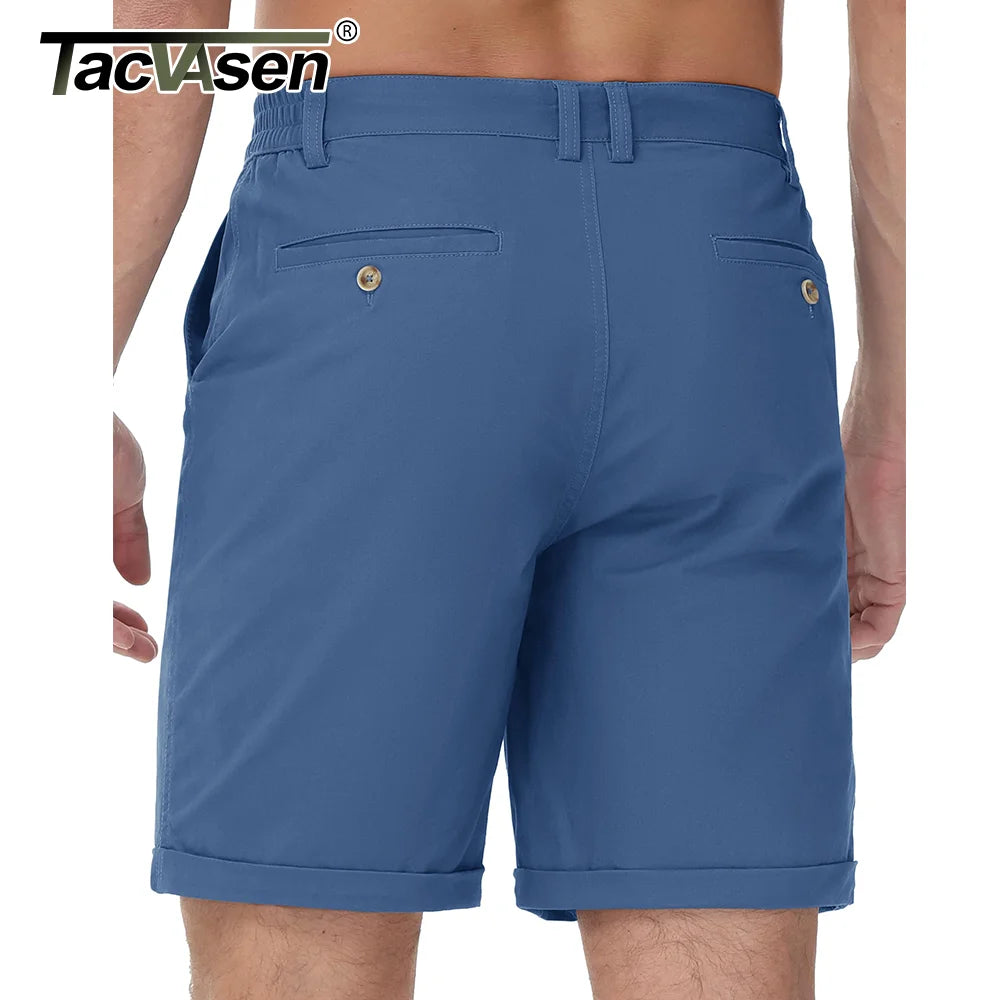 TACVASEN Short de golf décontracté d'été