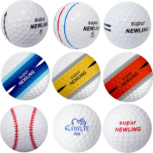 1 Stück Arten von Golfbällen – Geschenkball für Golferkinder