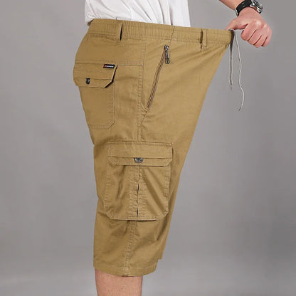 Business-Casual-Shorts für Herren aus reiner Baumwolle