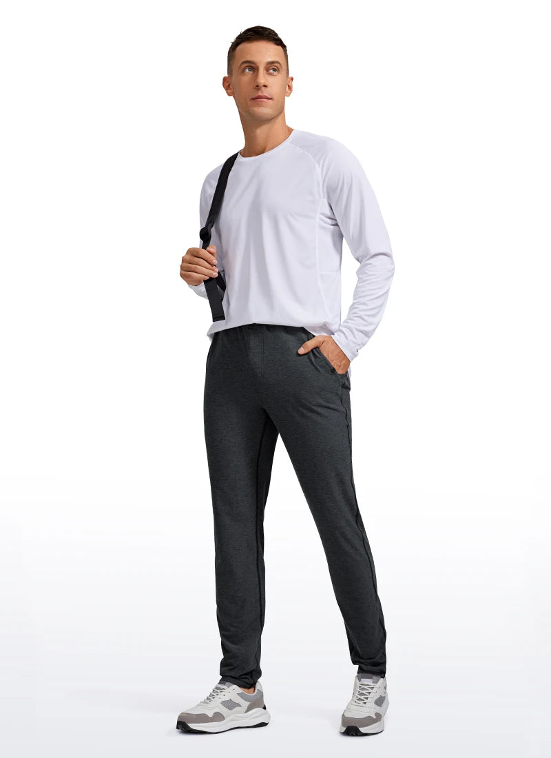 Pantalon de survêtement de yoga brossé pour hommes