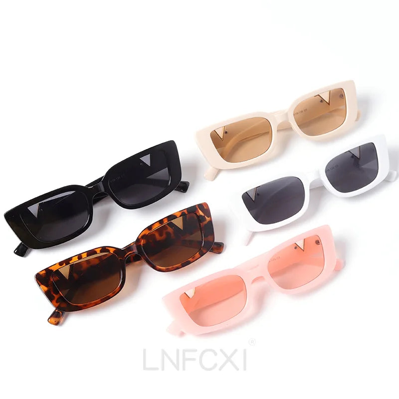 Retro Small Frame Cat Eye Sunglasses