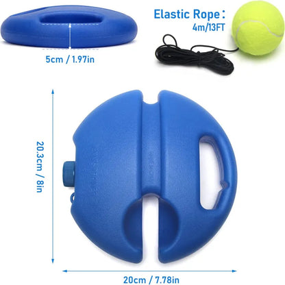 Base résistante d'aides à l'entraînement de tennis avec la corde élastique