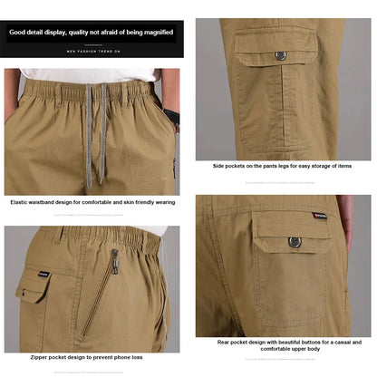 Men's Pure Cotton Business Casual Shorts