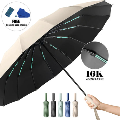 16K Double-Boned Large Windproof Umbrella