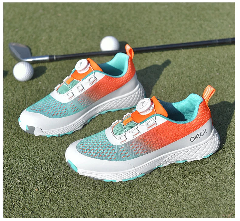 Chaussures de golf athlétiques antidérapantes confortables pour femmes