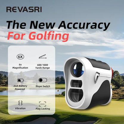 REVASRI 1000Yards Golf Rangefinder with Slope Switch