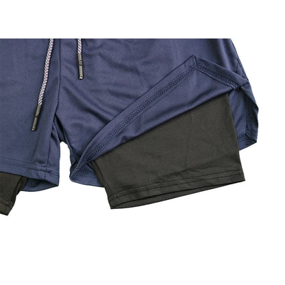 Breathable Quick-Dry Fitness Shorts for Men