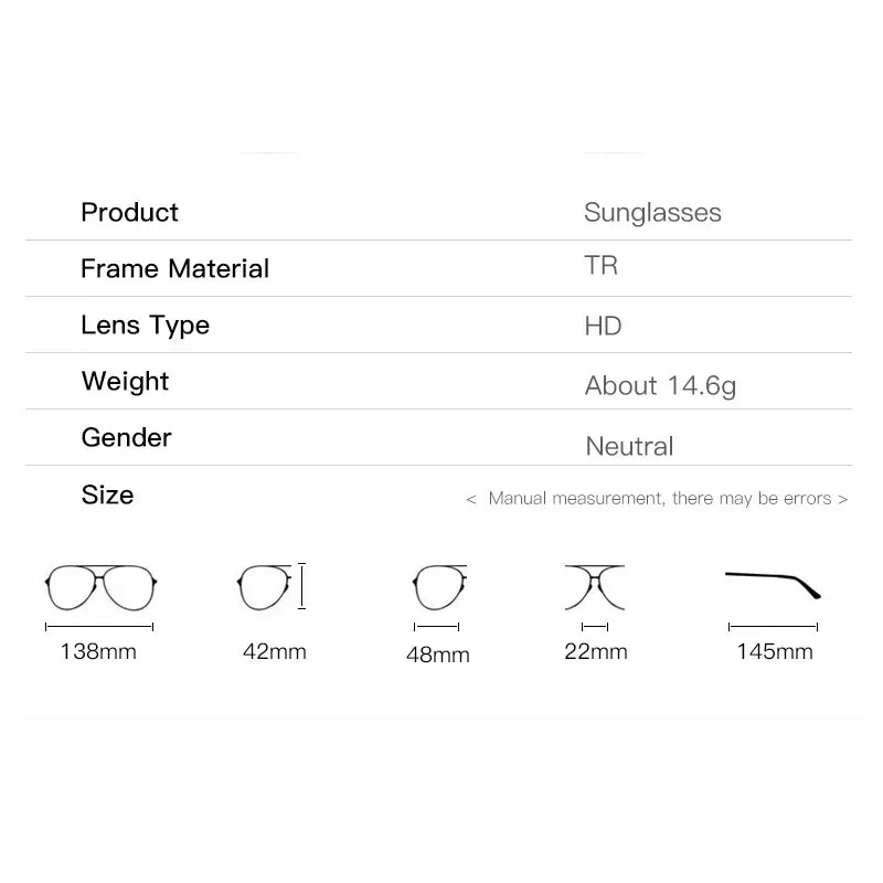 Lunettes de soleil polarisées à monture ronde - Style rétro pour hommes et femmes