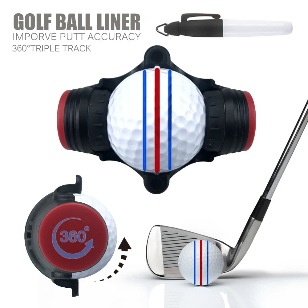 360° Golfball-Liner – Perfektionieren Sie Ihr Puttspiel