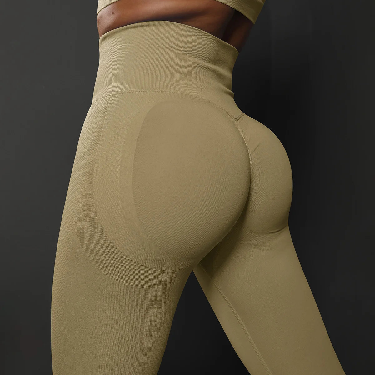 Leggings de yoga taille haute – Leggings de sport hautement élastiques