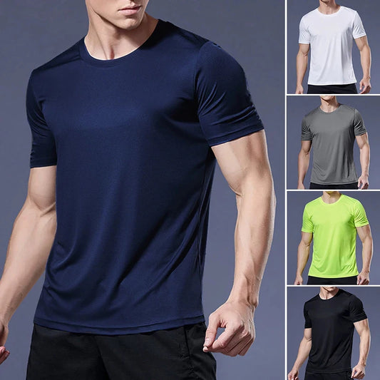 High-Quality Breathable Fast-Drying Running T-Shirt