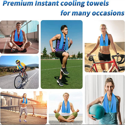 Sports Cooling Towel Quick-Dry Microfiber Ultralight