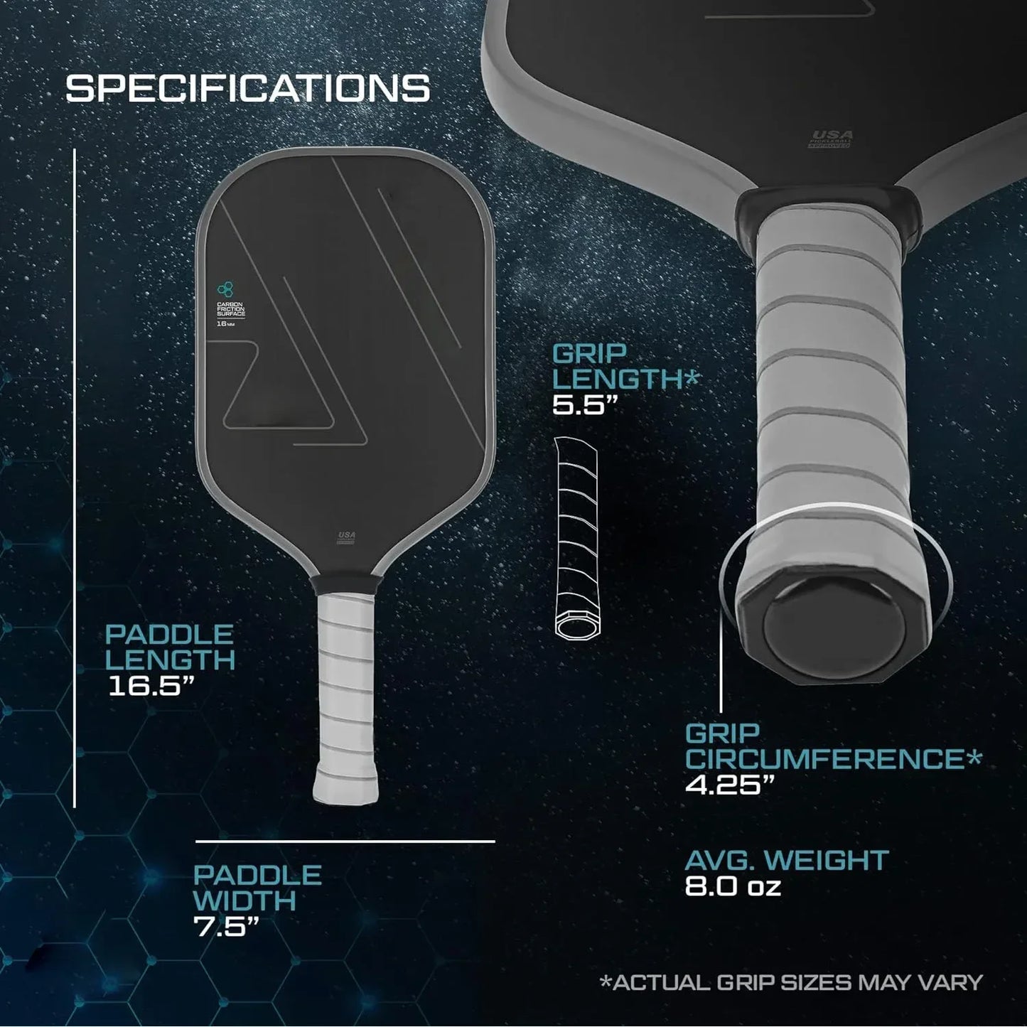 Unleash Spin and Power with Vision Pickleball Paddle