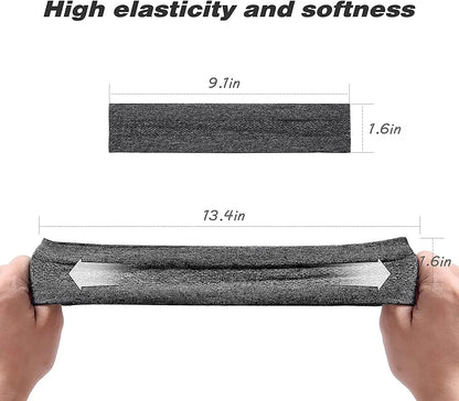 Thick Non-Slip Elastic Headbands for Men