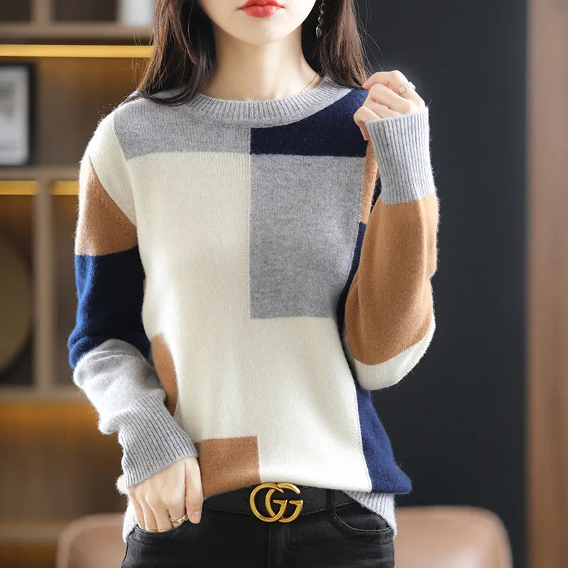 Schicker Strickpullover für moderne Damen