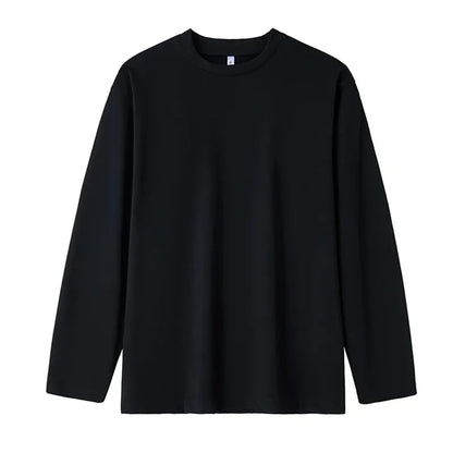 Trendy Autumn Men's Baggy Long Sleeve T-Shirt