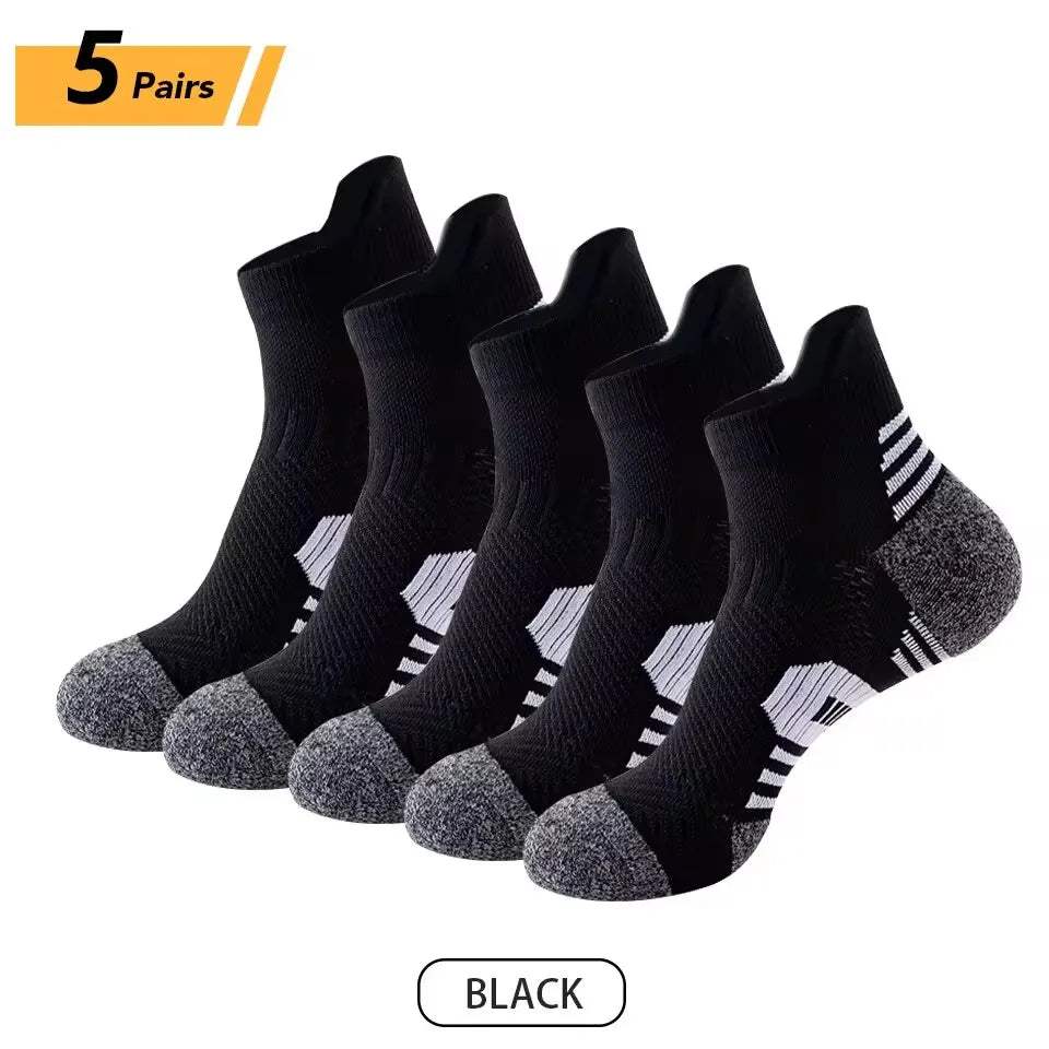 Chaussettes de sport pour hommes, entraînement de course à pied, performance