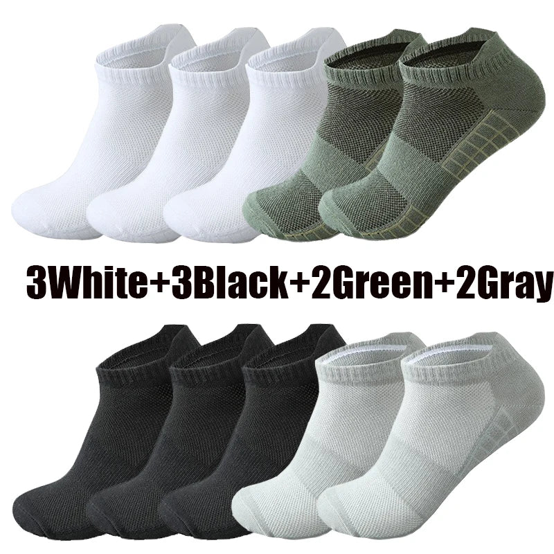 Lightweight Quick-Dry Breathable Running Ankle Socks