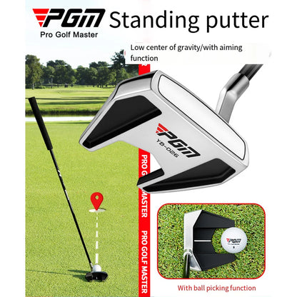 PGM Stand-Up Putter: Niedriger Schaft aus Edelstahl