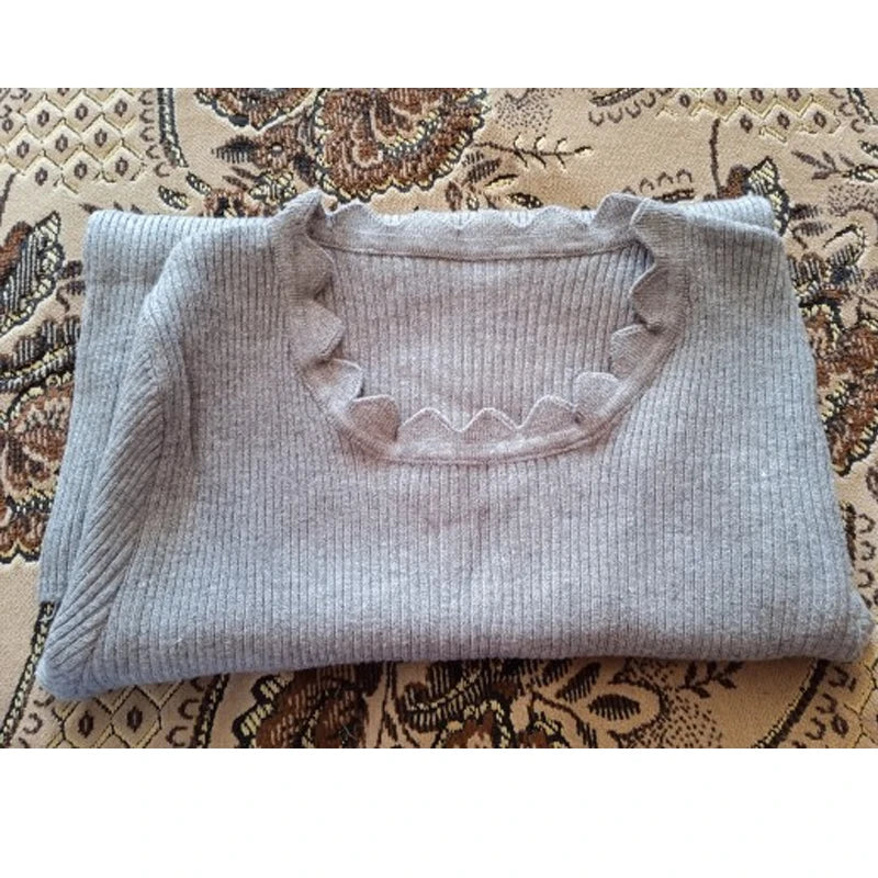 Women's Casual Long Sleeve Knitted Sweater