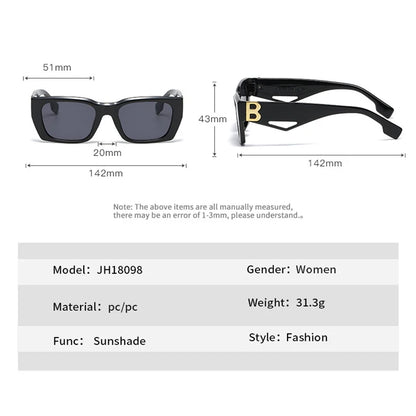 2023 Fashion Square Sunglasses for Women