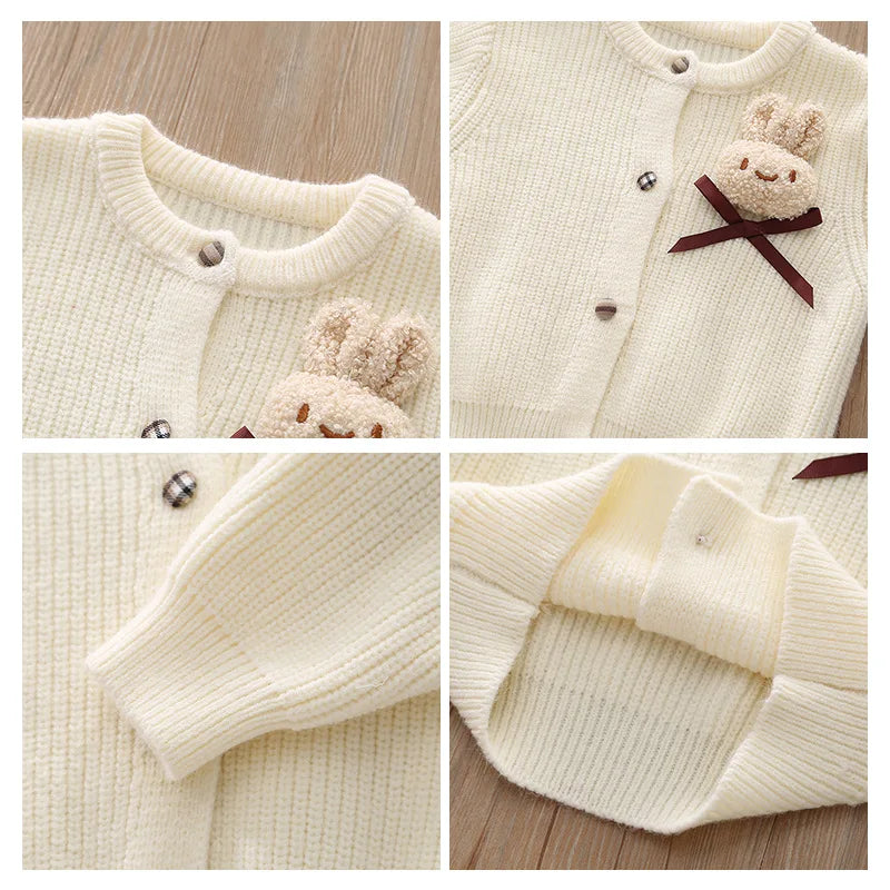 Ensemble pull animal en coton pour enfants