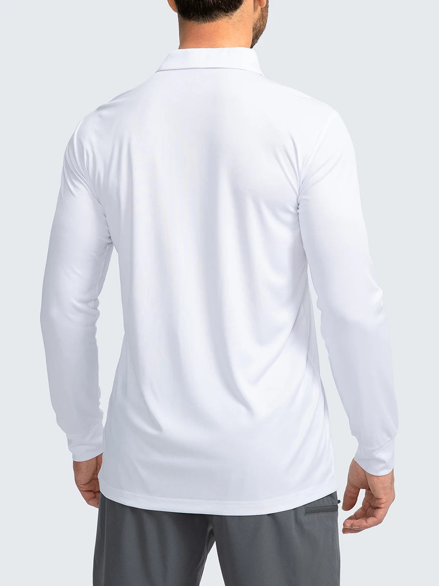 Lightweight Long Sleeve Men's Golf Shirt