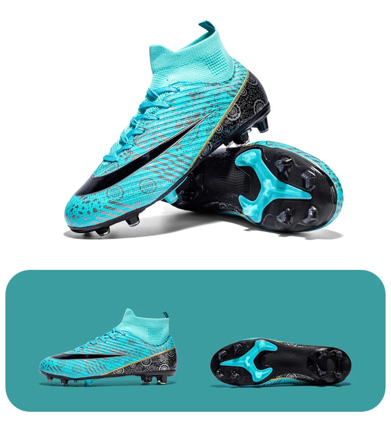 Men's Anti-Skid Grass Football Boots