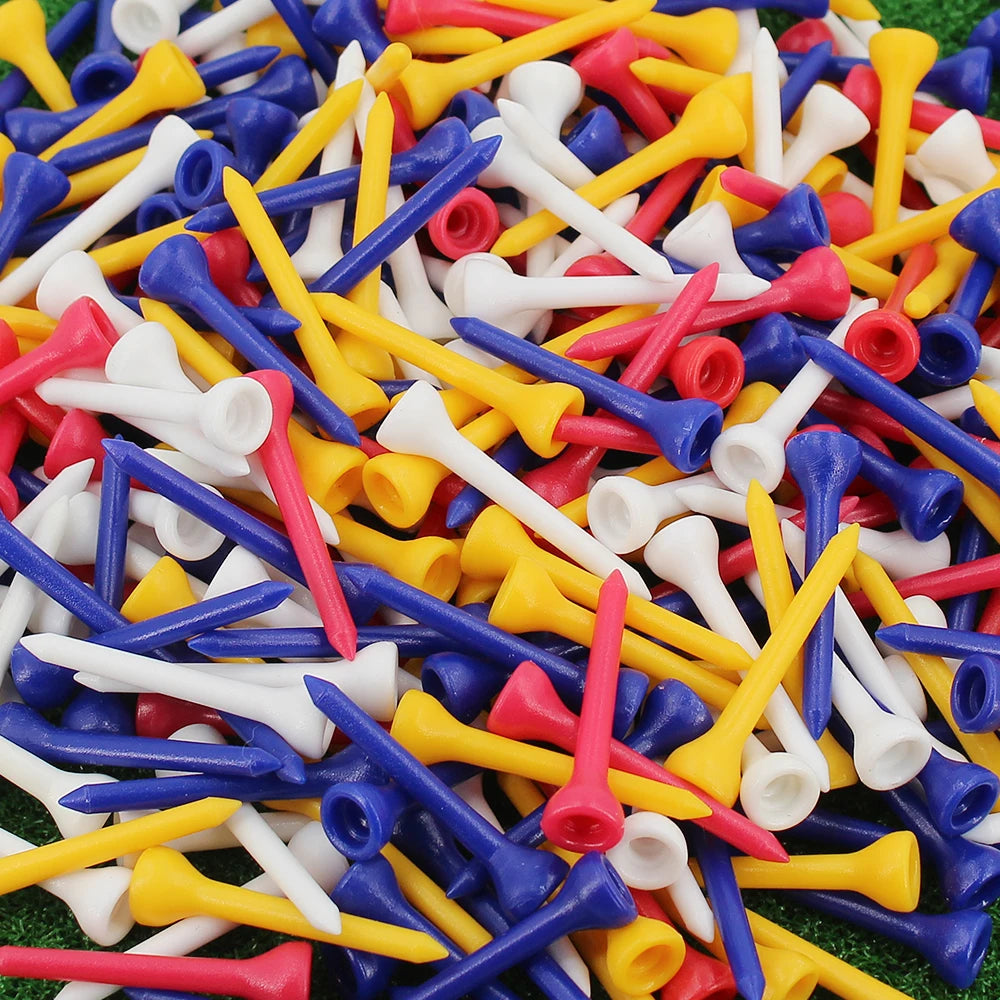 Plastic Golf Tees Stable Ball Position Longer Drives