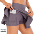 Grey Purple Pocket