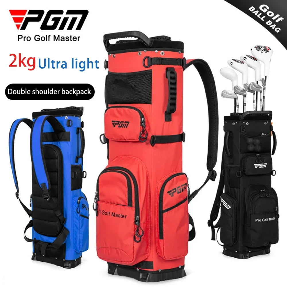 PGM QB144- Ultra-Lightweight Backpack Golf Bag