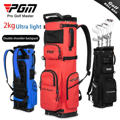 PGM QB144- Ultra-Lightweight Backpack Golf Bag