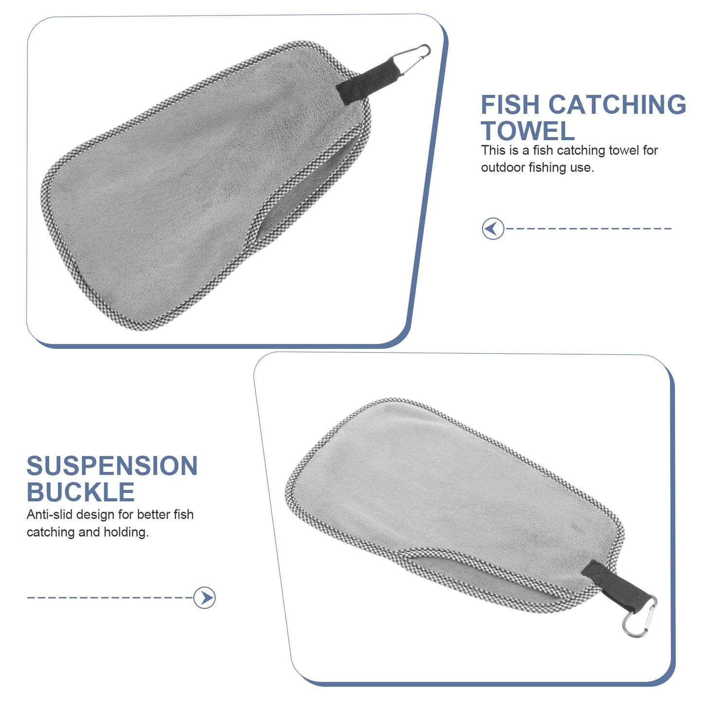 Fishing Towel - Waterproof Landing Towel for Anglers