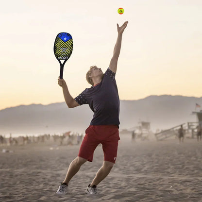 Raquette de Beach Tennis en carbone 12K avec un sac