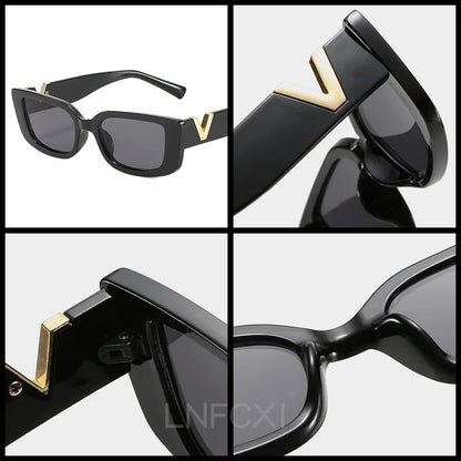 Retro Small Frame Cat Eye Sunglasses