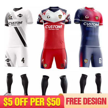 Men's Breathable Sublimation Soccer Jersey