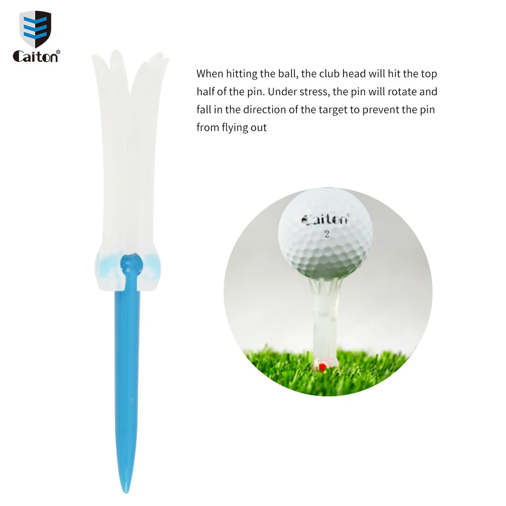 Caiton 3pc Golf Tee: Durable, Flexible, Directional Control