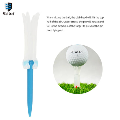 Caiton 3pc Golf Tee: Durable, Flexible, Directional Control