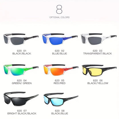 Lunettes de soleil polarisées unisexes avec protection UV400