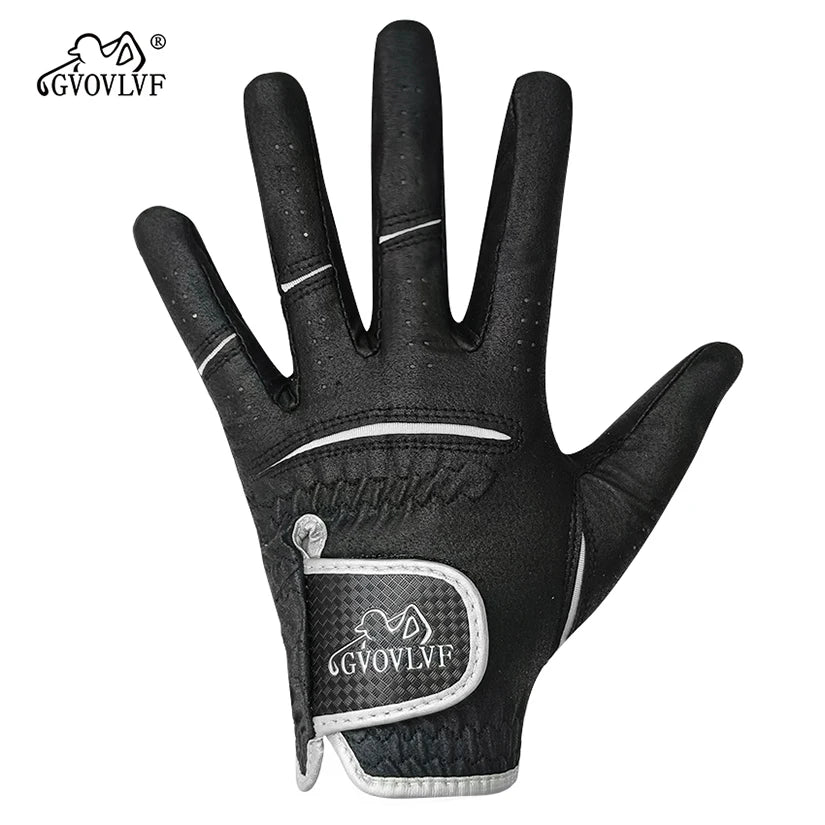 Breathable Nanometre Microfiber Golf Glove for Men