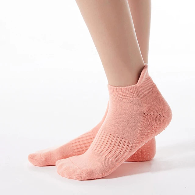 Chaussettes de yoga antidérapantes pour le fitness et le pilates