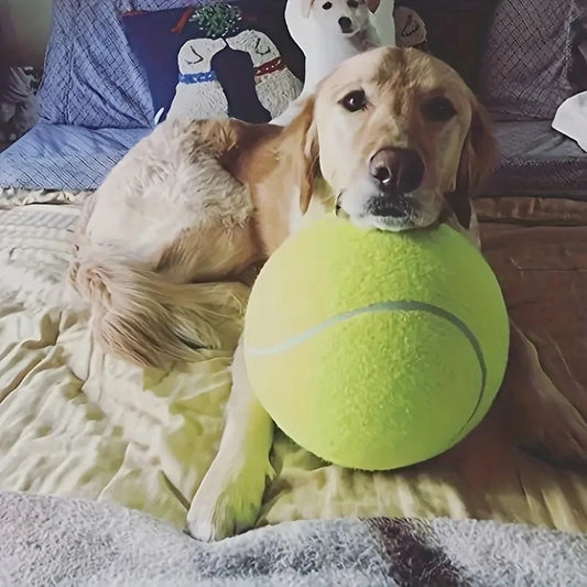 9.5-Inch Giant Tennis Ball for Dogs